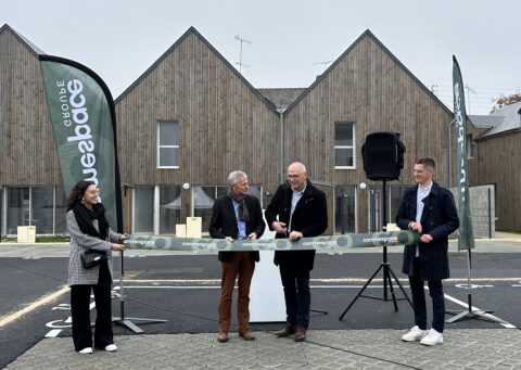 Inauguration des 32 logements de la résidence des Jardins du Liffré à Lamballe